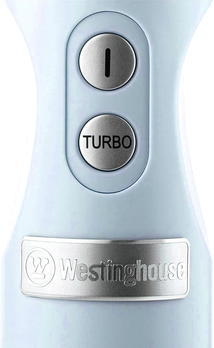 Westinghouse Retro Stabmixer, 4 Geschwindigkeitsstufen, Turbofunktion, 2 Flügelmesser, Edelstahl, Er
