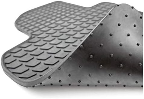 Fussmatten Vorne, Hinten + Tunnel Matte 5er Set für Renault Megane 3 III 2008-2016 Gummi Gumimatten