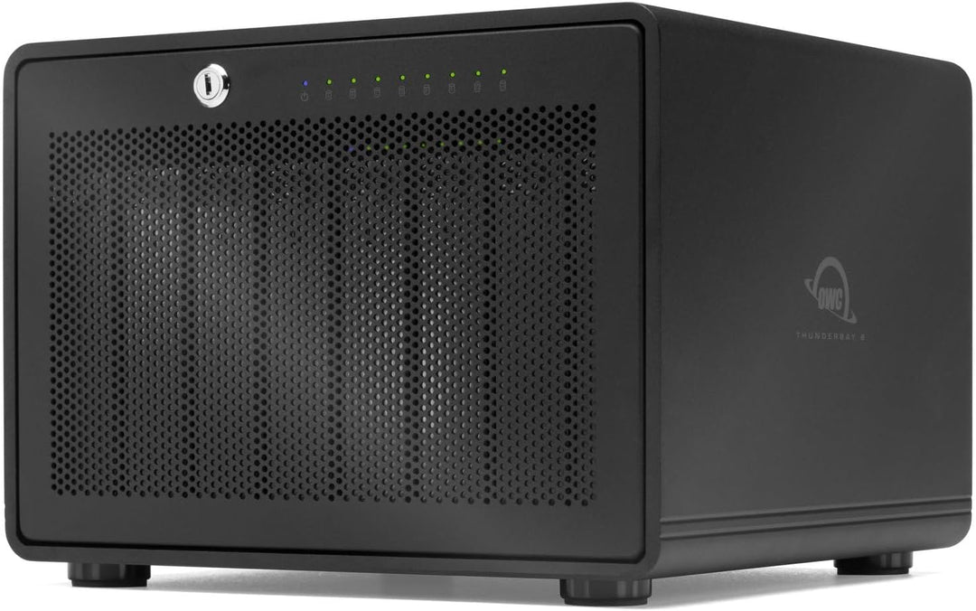 OWC ThunderBay 8 RAID 5 Edition Externes 8-Bay-Laufwerk mit Zwei Thunderbolt 3-Anschlüssen 0 TB RAID