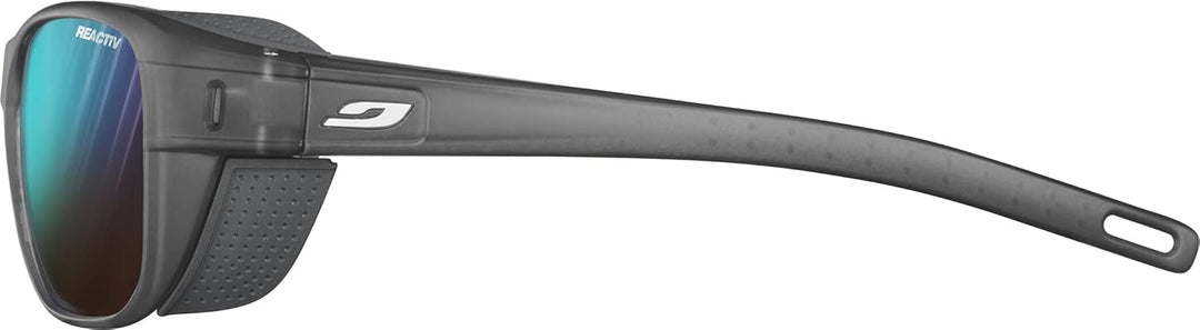 Julbo Unisex Camino Sonnenbrille Einheitsgrösse Schwarz Durchscheinend Matt / Grau, Einheitsgrösse S