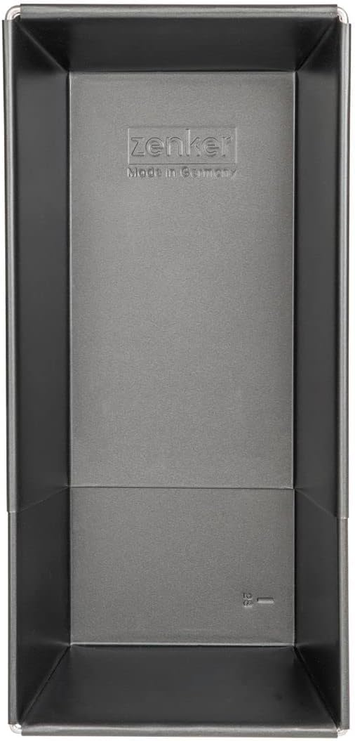Zenker Brotbackform ausziehbar (28 - 40 cm x 16 cm), Kastenform, für saftige Brote und Kuchen, verst