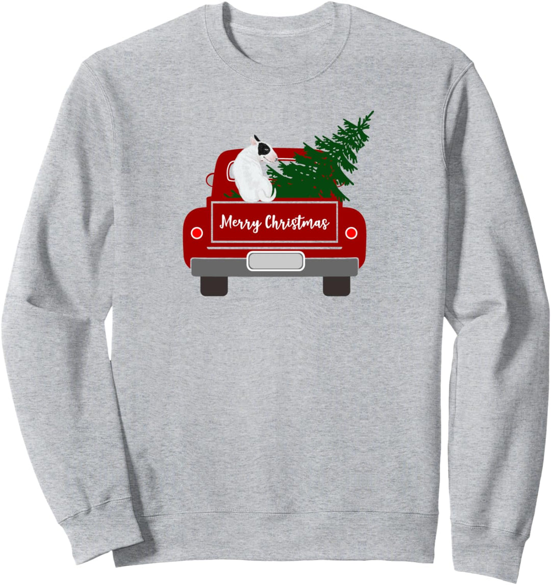 Netter Bullterrier - Retro Weihnachten Sweatshirt