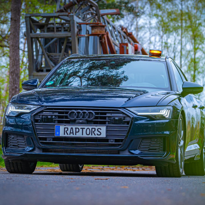 Snake Ultra ECE R65 - Akkukennleuchte von Raptors LED Technik® | Kennleuchte mit Fernbedienung | Sau