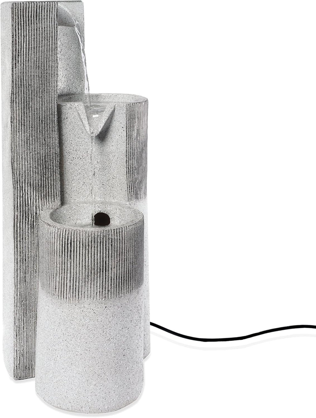 Solar Gartenbrunnen Smart Fountain - extragrosses 5 Watt Solarmodul, Solarpumpe mit Direktbetrieb -