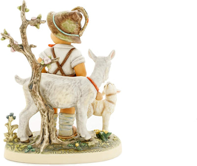 M.I.Hummel Ziegenbub Figuren, Keramik, Mehrfarbig, 34 cm