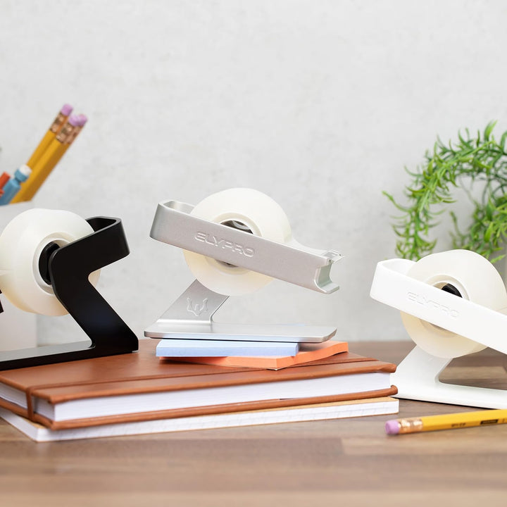 ELYPRO Tischabroller für Klebeband im modernen Design für Büro – Elegantes und minimalistisches Desi