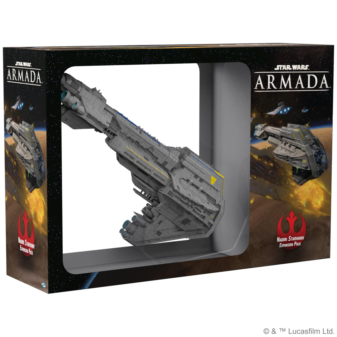 Fantasy Flight Games FFG - Star Wars: Armada - Nadiri Starhawk Expansion Pack - EN Rebel Alliance Ex