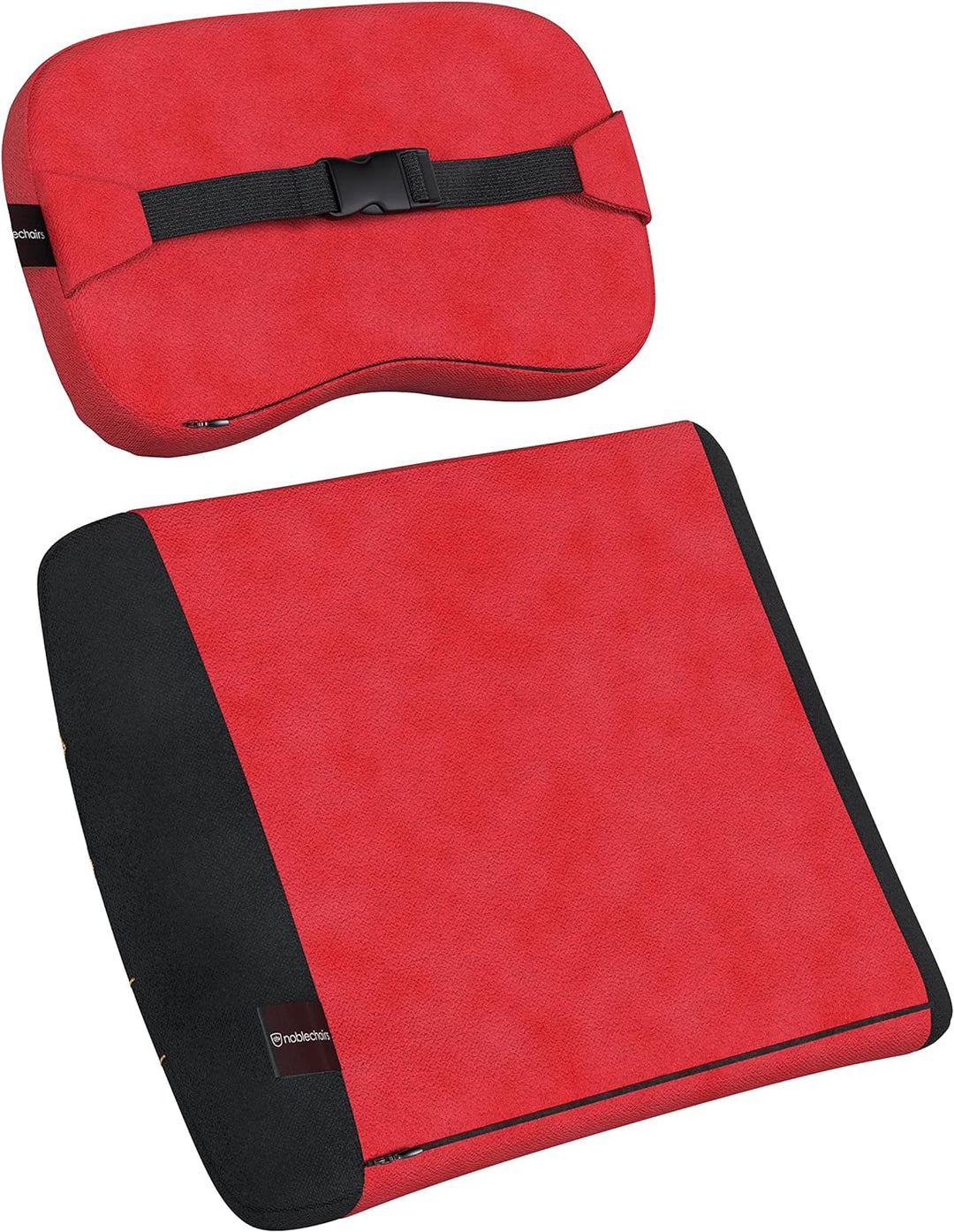 noblechairs Memory Foam Kissen-Set Iron Man Edition, Kissen für Gaming Stühle, Ergonomische Stuhlkis