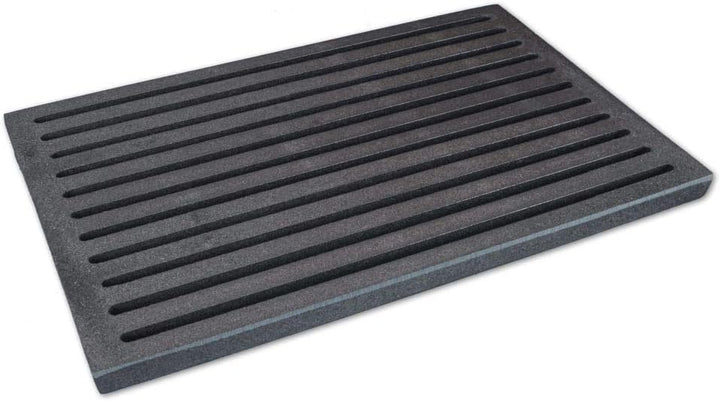 Grillrostprofi Ascherost - Feuerrost - Kohlerost - Kaminrost in Premium-Qualität, Gusseisen, 22 x 34