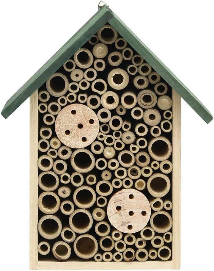 vidaXL 2X Tanne Massiv Insektenhotel Insektenhaus Nistkasten Bienen Brutkasten