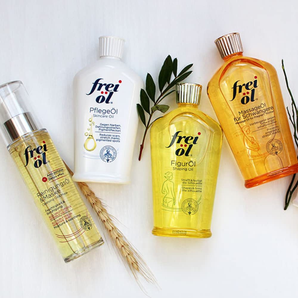frei öl PflegeÖl, Hautpflege-Spezialist gegen Narben, Dehnungsstreifen und Pigmentflecken, Körperöl,