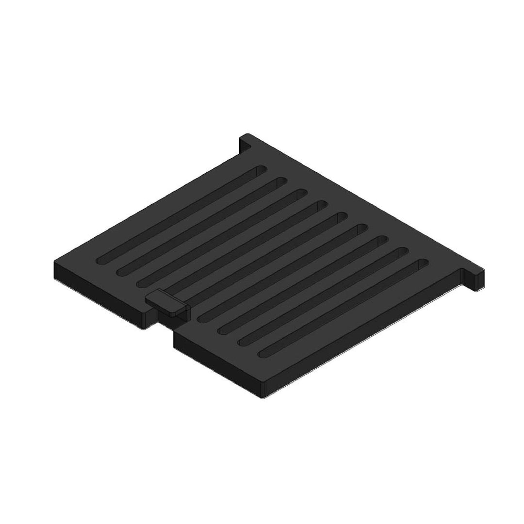 Kaminrost/Ascherost Eckig 247 x 217 x 15 mm passend für Olsberg Prismo ** Kaminöfen inkl. Modellüber