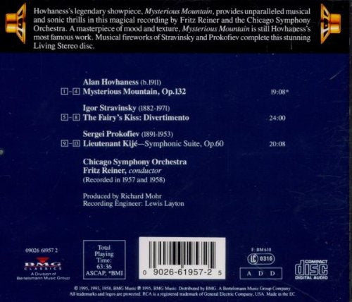 Living Stereo - Mysterious Mountain, Audio-CD