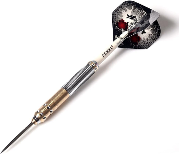 CUESOUL Dragon Deluxe Messing Steel Dartpfeile, 21 Gramm F2306 21 Grams, F2306 21 Grams