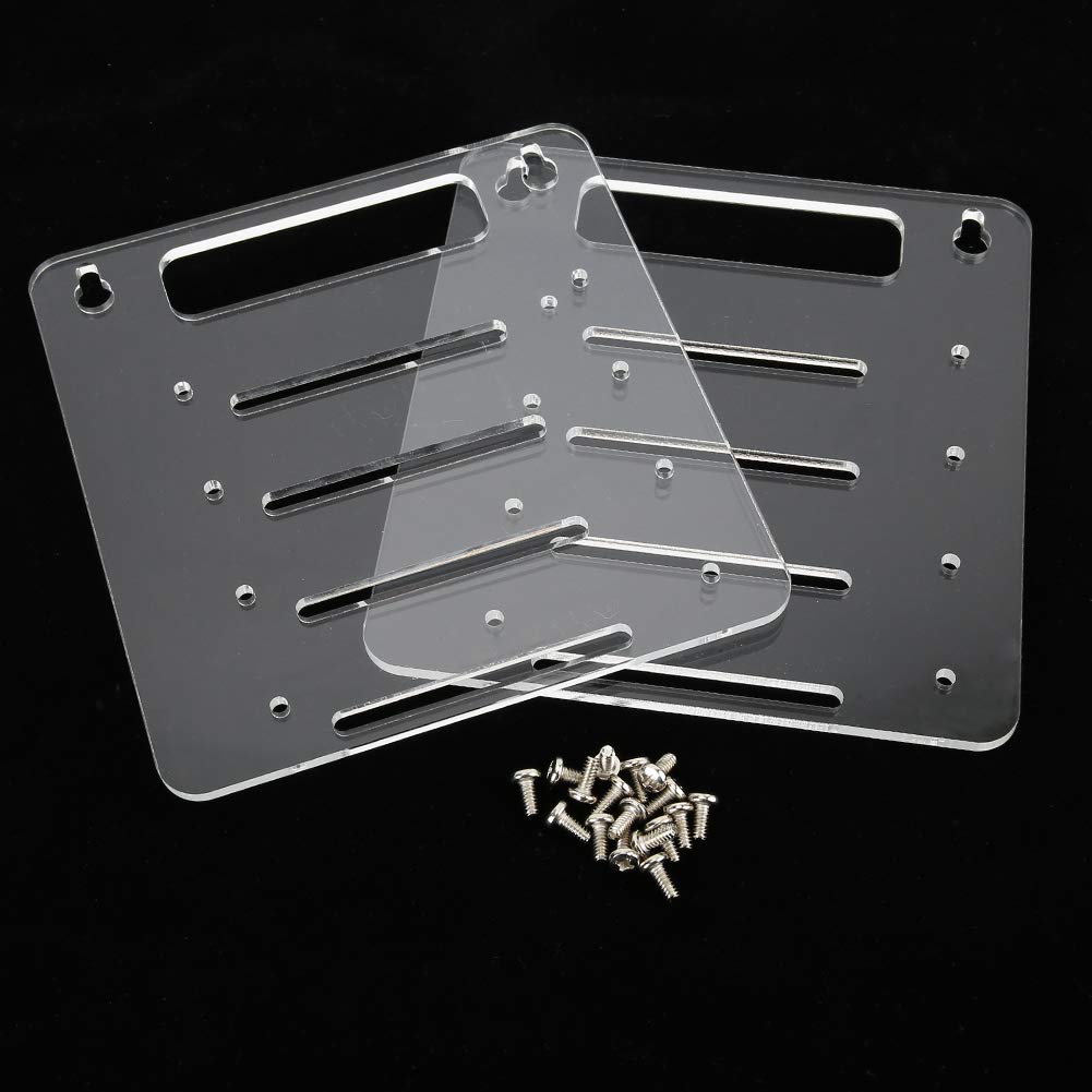 HDD-Rack, Leichter Festplattenkäfig, 4-lagig für Office-Desktop-Computer Festplattenlaufwerk Home