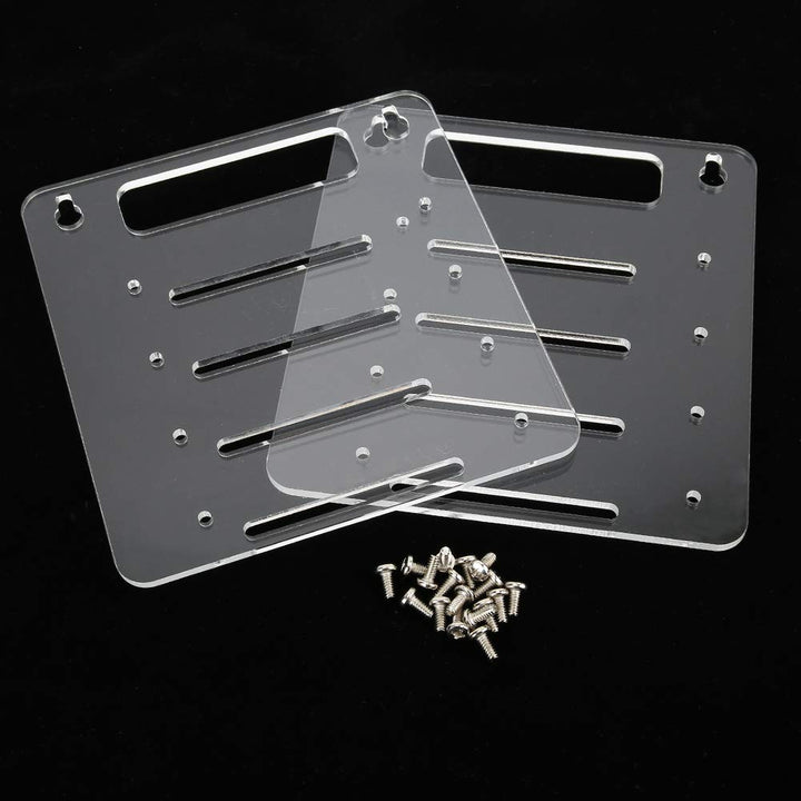 HDD-Rack, Leichter Festplattenkäfig, 4-lagig für Office-Desktop-Computer Festplattenlaufwerk Home