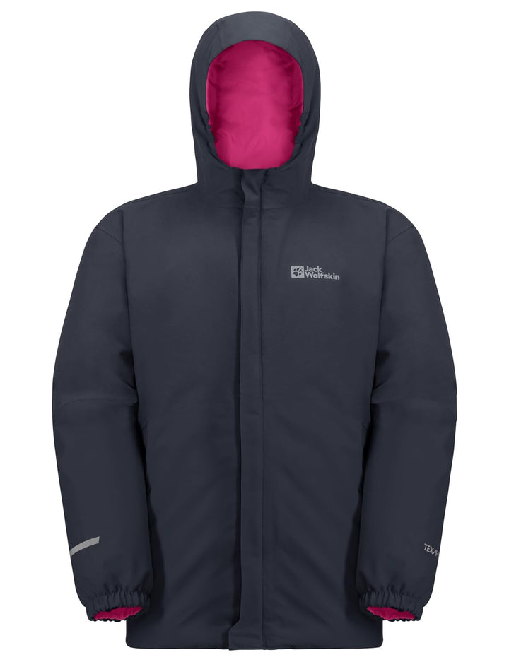 Jack Wolfskin Unisex Kinder Blocky Jacket K Jacket 164 night blue, 164 night blue