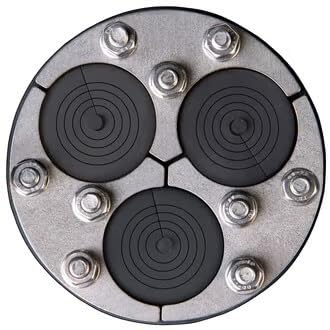Ritzer by Hauff Ringraumdichtung/Mauerdurchführung HRD150 SG, 150mm, für 3 Kabel/Rohre 22-54 mm, get
