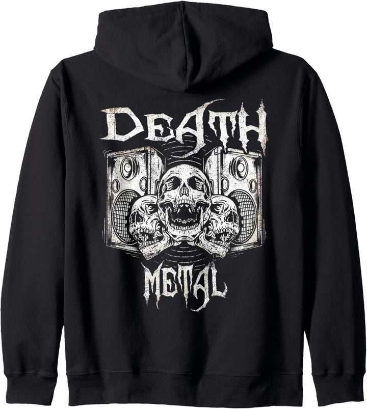 Death Metal Gothic Musik Heavy Rock Headbanger Rocker Kapuzenjacke