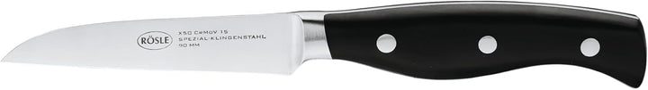 RÖSLE Messer-Set PURA inkl. Tranchiergabel 5-tlg., Kochmesser, Universalmesser, Gemüsemesser, Fleisc