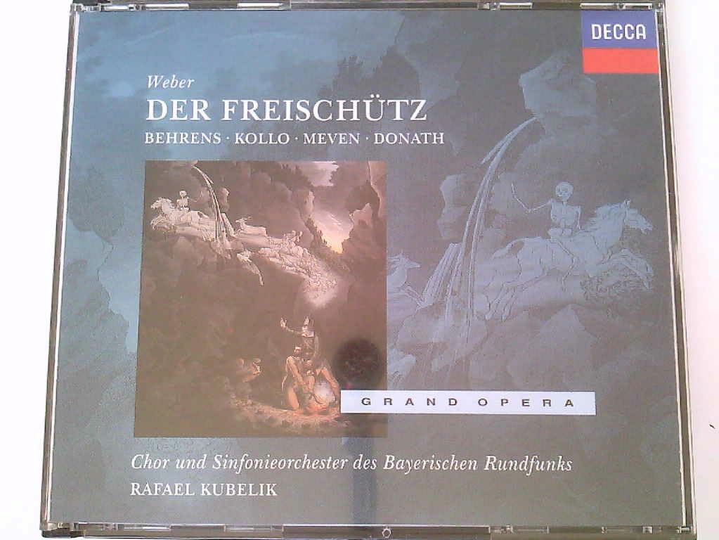 Weber: Der Freischütz (Gesamtaufnahme) (Aufnahme München 1979), Audio-CD