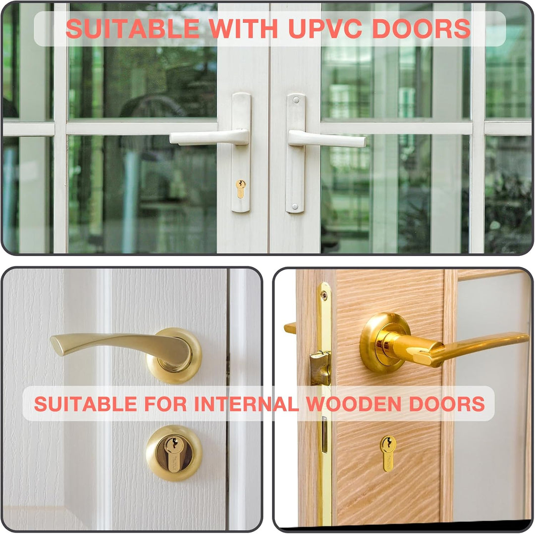 DIDA® 70mm Euro Barrel Lock 35/35 Door Barrel Lock with Key UPVC Door Lock Barrel Profile Lock with