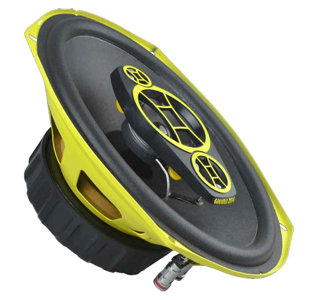 Ground Zero GZCF 7104XSPL- 18 x 25 cm 4-Wege-Lautsprecher mit 300 Watt (RMS: 200 Watt)