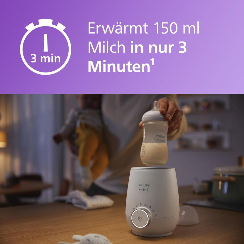 Philips Avent Schneller Flaschenwärmer (Modell, Stil: Flaschenwärmer