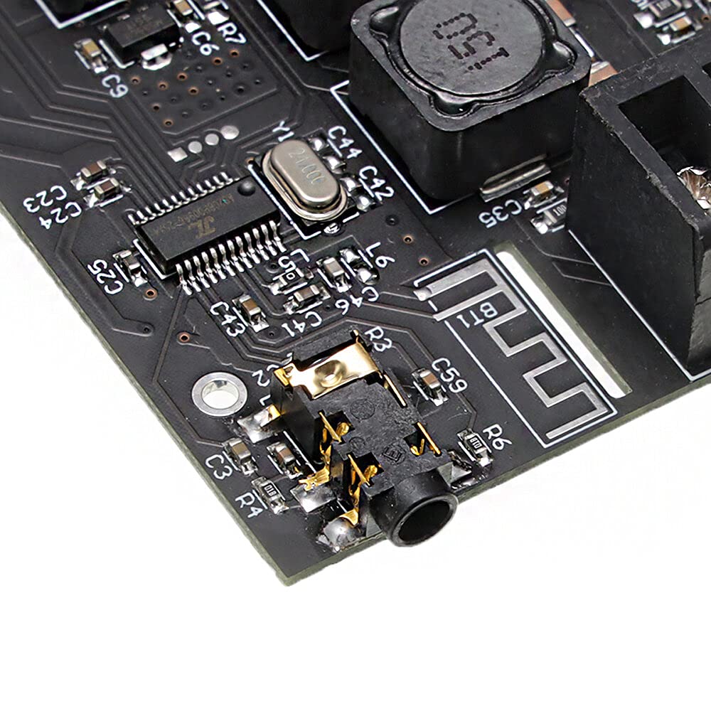 Bluetooth Verstärker Modul Hifi Stereo, ZK-TB21 TPA3116D2 Bluetooth 5.0 Subwoofer Verstärkerplatine