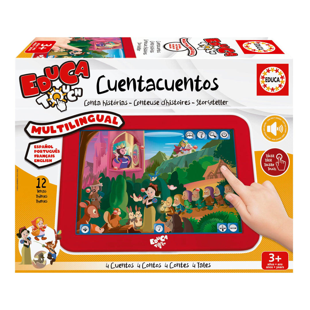 Educa - EducaTouch Junior, Es war einmal Geschichtenerzählen, mit Musik und Liedern, Lernspiel für K