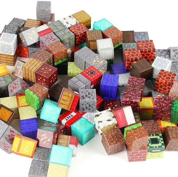 Magnetische Bausteine, 24 Stück Magnetbausteine Spielzeug, Magnetic Blocks Spielzeug Geschenke Magne