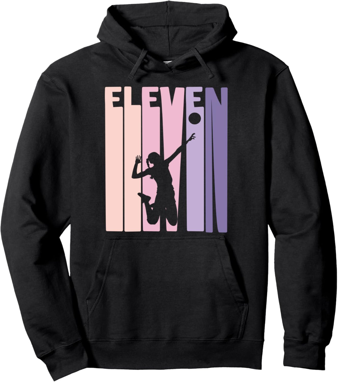 9. Geburtstag Geschenk Volleyball Beachvolleyball Mädchen Pullover Hoodie