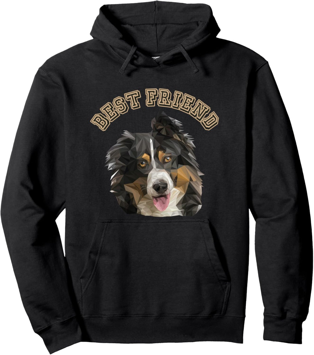 Best Friend Wauwau Rüde Hündin Australian Shepherd Hund Pullover Hoodie