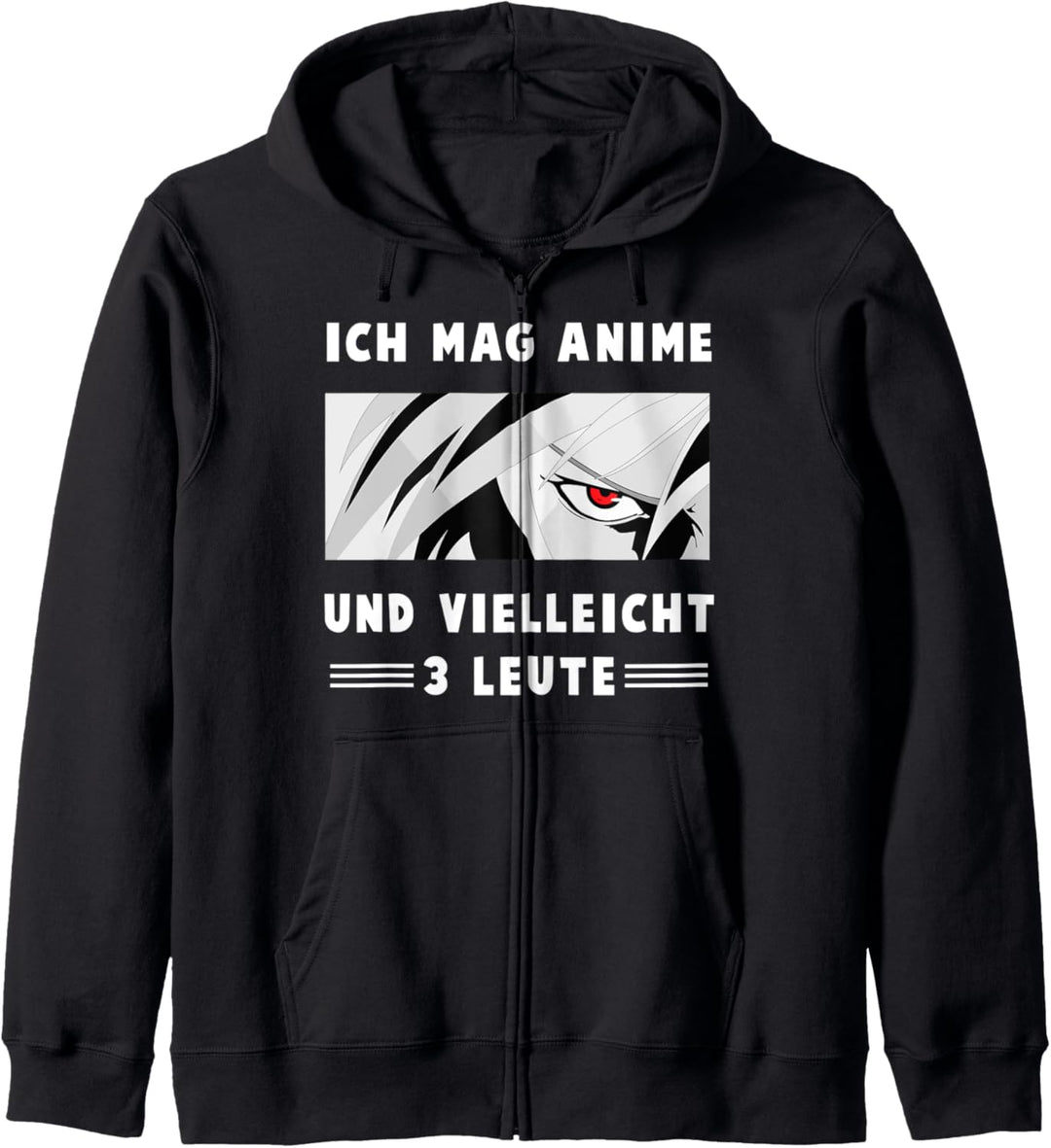 Ich mag Anime und vielleicht 3 Leute Japanische Anime 2021 Kapuzenjacke