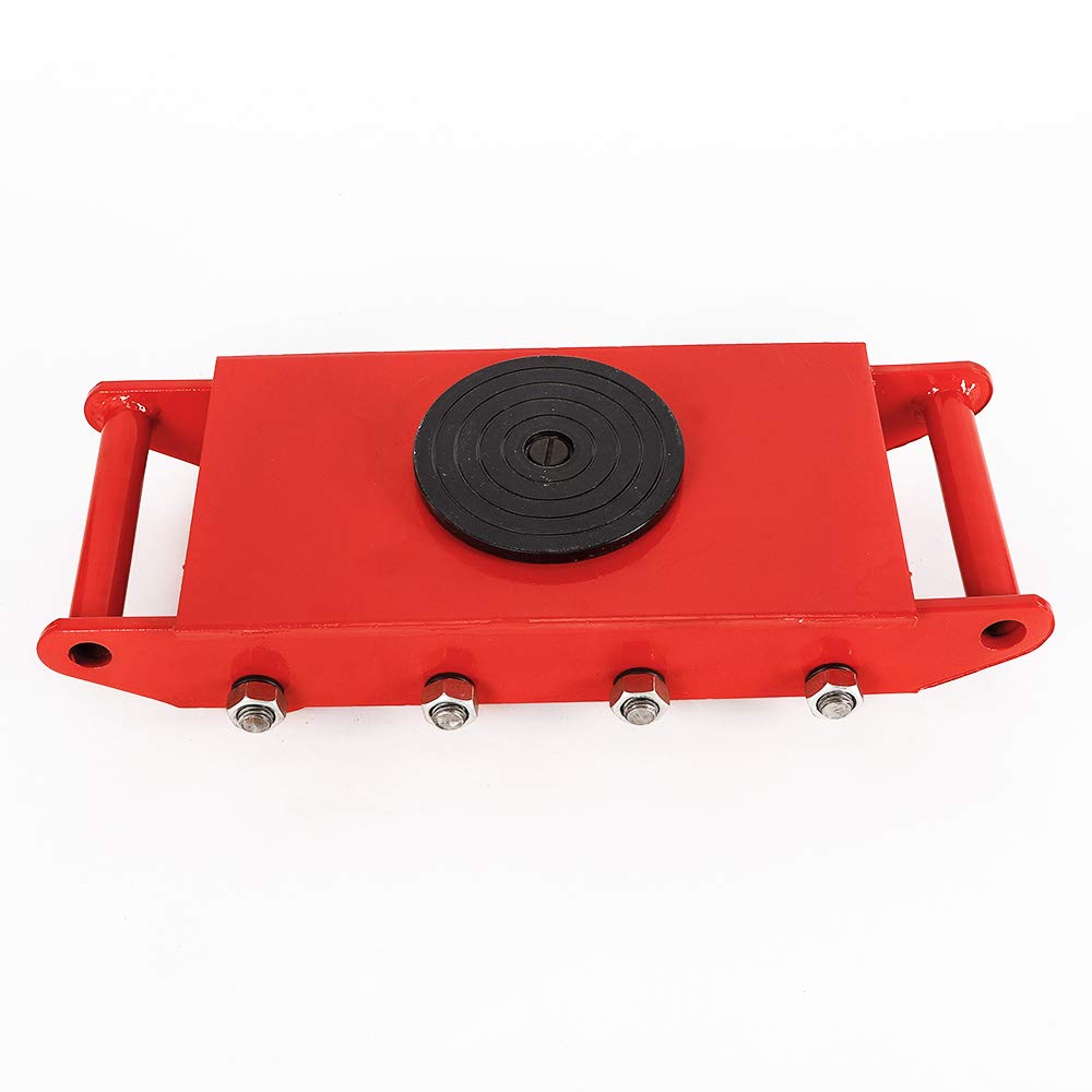 12T Dolly Moving Skate Heavy Duty Industrial Machinery Skate Moving Equipment Cast Steel Machinery M