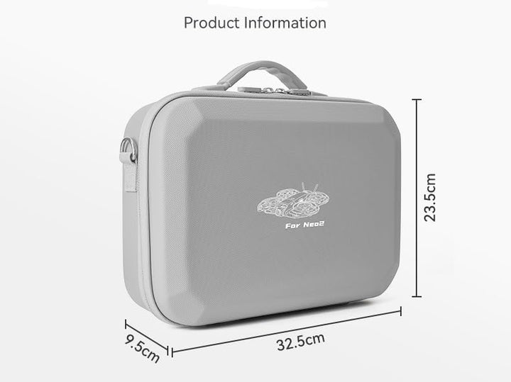 Tasche Case für DJI Neo 2 Fly More Combo, wasserdichte PU-Schulter-/Handtasche für DJI Neo 2 Drohnen