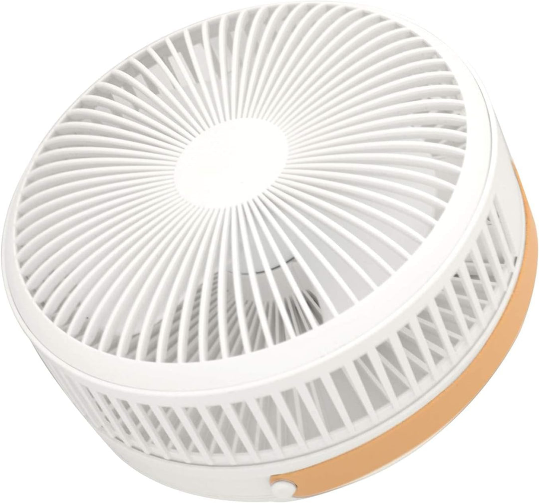 Teleskop Ventilator COOL faltbar 20 cm mit 5 Volt Akku weiss
