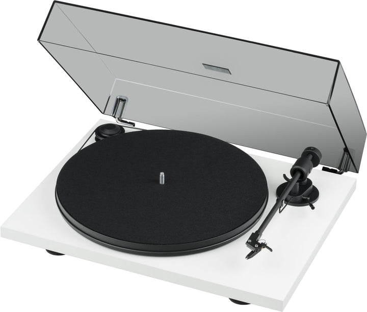 Pro-Ject Primary E, Audiophiler Plug&Play Plattenspieler (Weiss), Weiss
