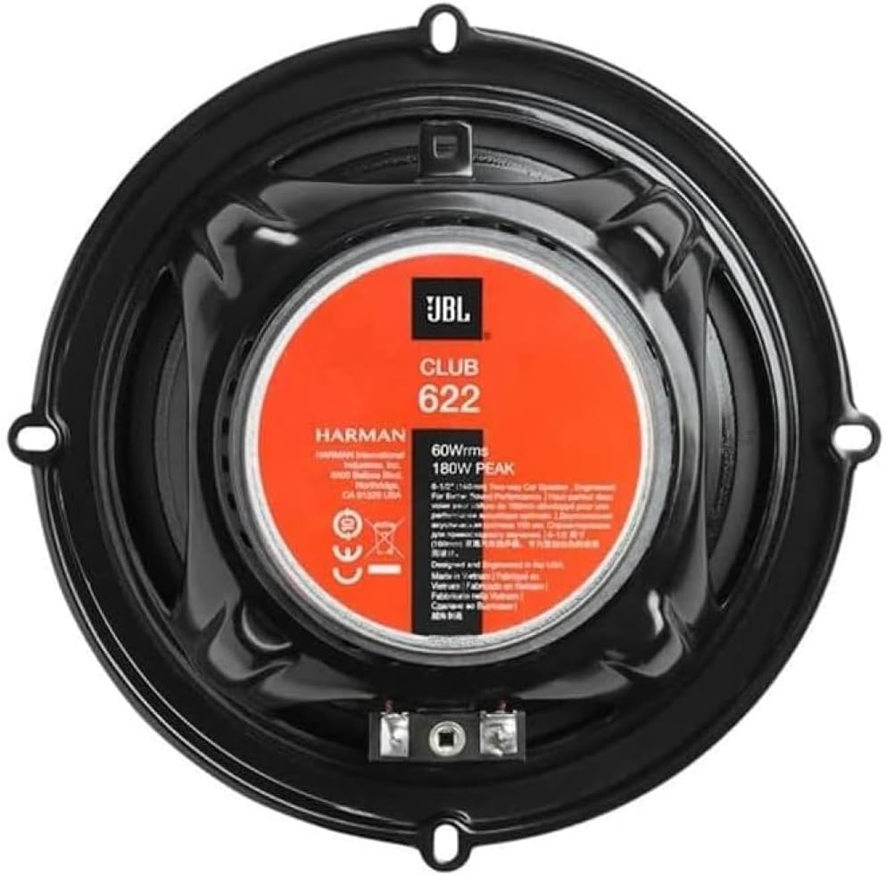 KIT Set FÜR JBL Club 622 2 Koaxiallautsprecher 2 Wege 16 cm 160 mm 6,5" 60 Watt RMS und 180 Watt Max