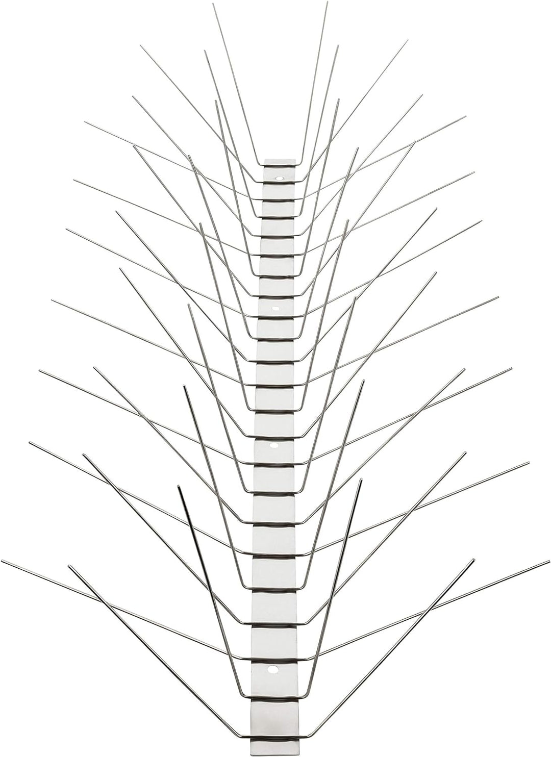 Profi Edelstahl Taubenspikes 6 Reihig - Effektive Taubenabwehr- Vogelabwehr Edelstahlleiste Spikes f