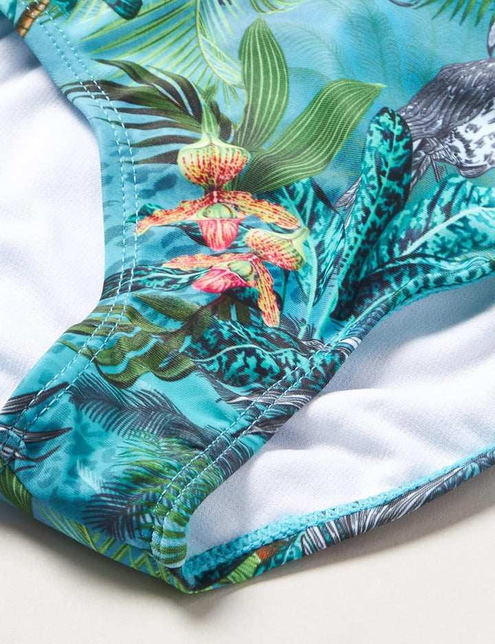 Vingino Mädchen Zorrine One Piece Swimsuit 92 Pasific Aqua, 92 Pasific Aqua