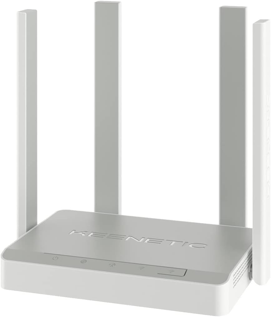 Keenetic Runner 4g (geeignet für Deutschland) N300 Mesh-WLAN-4G-Router mit einem 4-Port-Smart-Switch