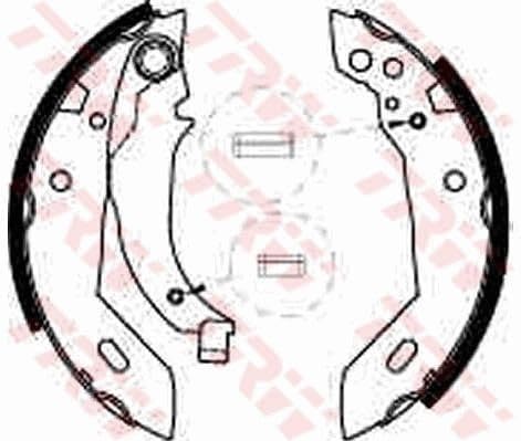 TRW GSK1136 Bremsbackensatz