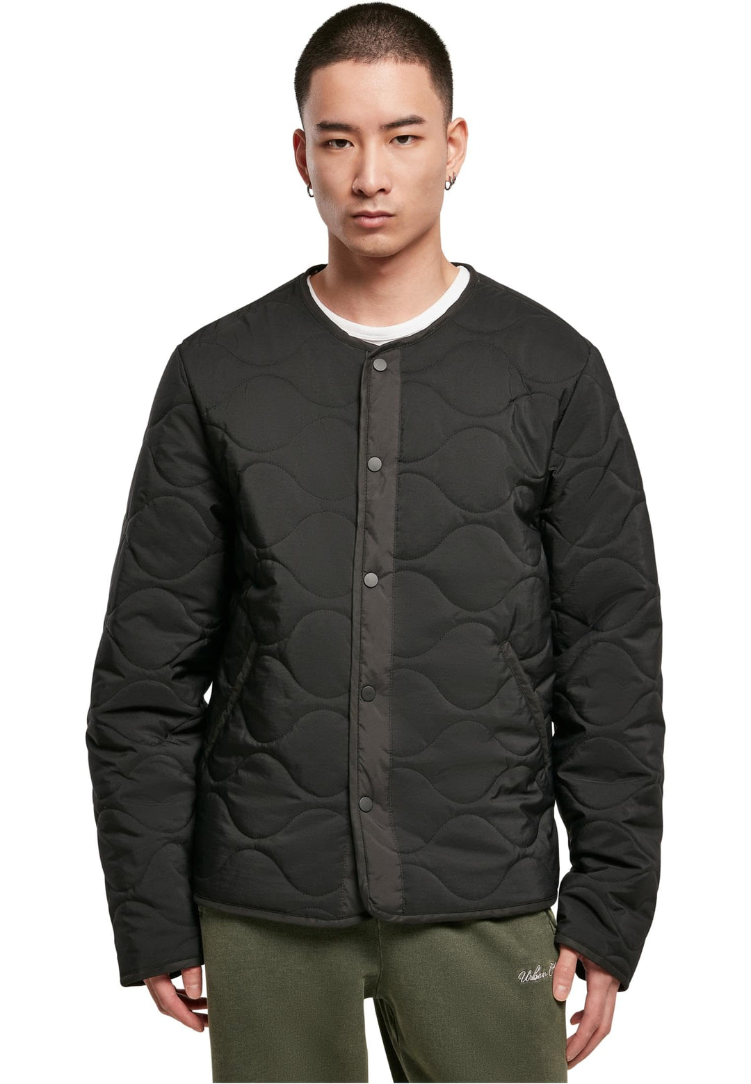 Urban Classics Herren Liner Jacket M Schwarz, M Schwarz