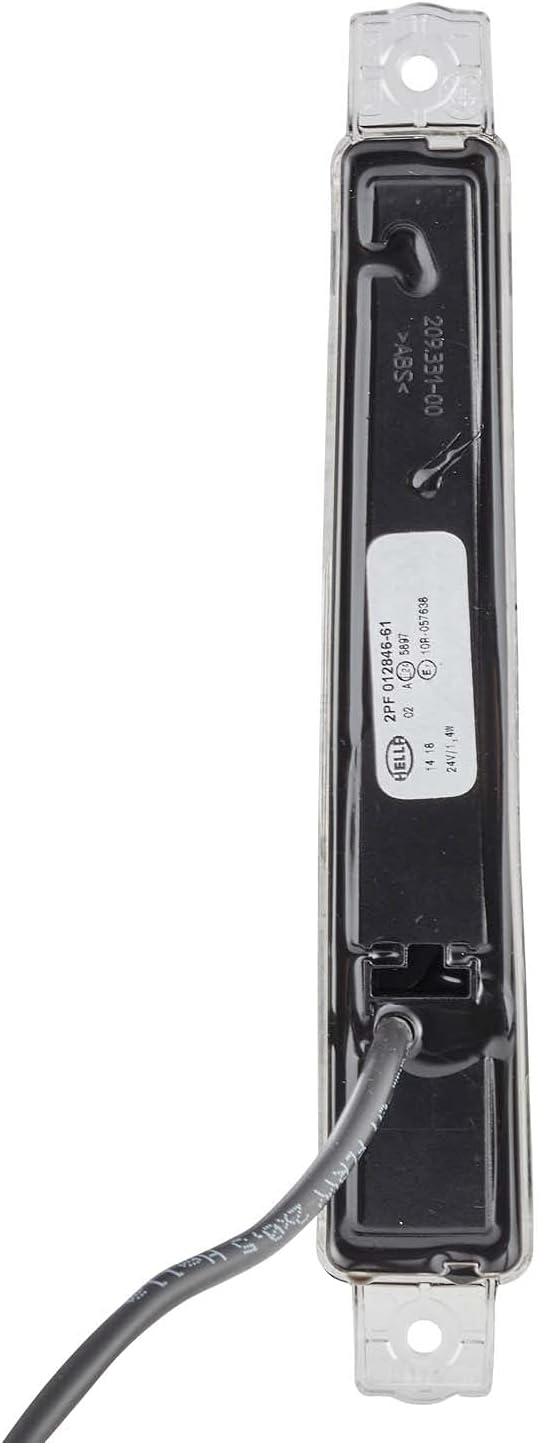 HELLA - Positionsleuchte - LED - 24V - Einbau/Schraubanschluss - Lichtscheibenfarbe: glasklar - LED-