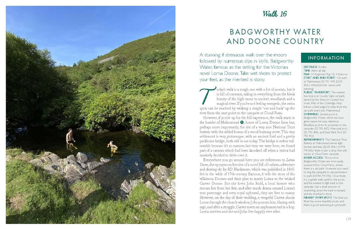 Wild Swimming Walks Exmoor & North Devon: 28 Lake, River & Waterfall Days Out, Taschenbuch