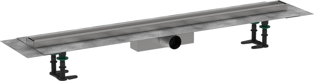 hansgrohe 56183000 RainDrain Compact Duschrinne 1000 befliesbar für Standardinstallation Komplettset