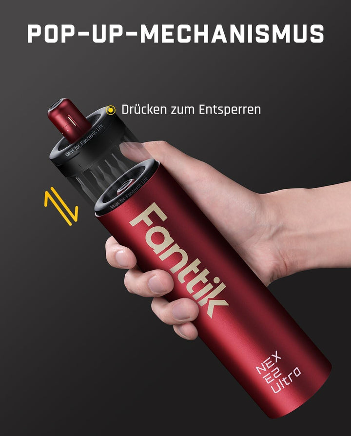 Fanttik E2 Ultra 3.7V Mini Elektro Schraubendreher Set, 50 in 1 Magnetische Präzisions-Schraubendreh