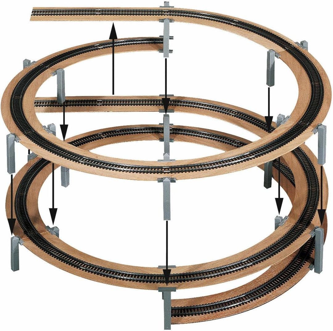 53001 - NOCH - Gleiswendel Grundkreis - HO - 360 mm, 1-gleisig