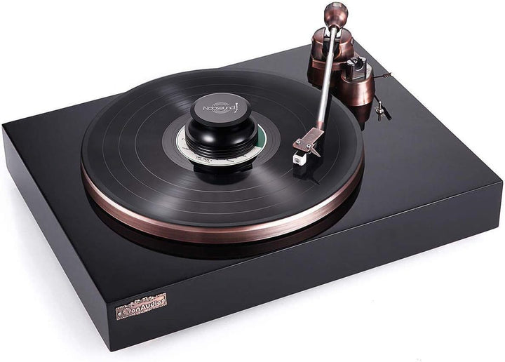 Nobsound LP Vinyl Turntable Disc Stabilizer Record Weight Metal Matte Black SCHALLPLATTEN-AUFLAGEGEW